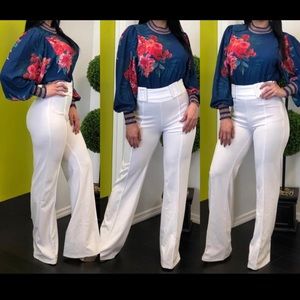 Stylish top available in white